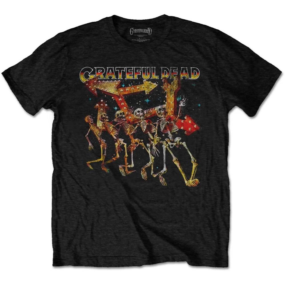 Grateful Dead Unisex Tshirt Truckin Skellies Vintage S