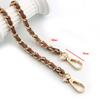 120Cm Long Pu Leather Bag Strap For Crossbody Handbags Shoulder Bag Strap Replacement Accessories 0.8Cm Wide Bag Chain
