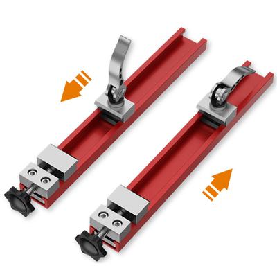 מסילה מובילה למסור עגול 240/360 מ"מ, מנגנון אבזם הפוך דו-כיווני, מסילה מובילה לבסיס מכונת חיתוך למשימות חיתוך וכרסום מדויקים