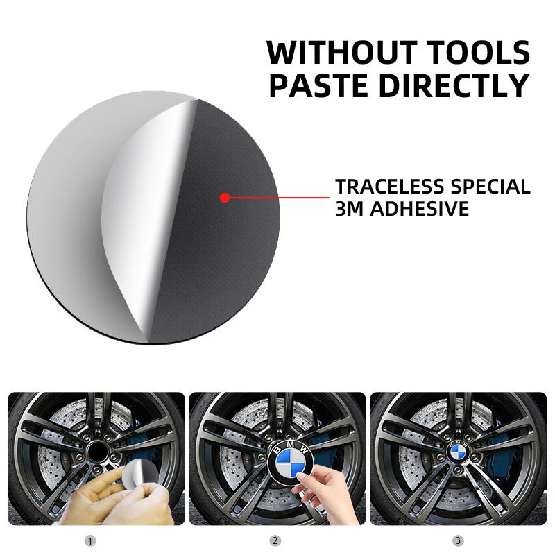 56mm 65mm Emblemat Samochodowy Naklejki na Środkowe Koło Dekielki Piasty Naklejka Dla BMW M M3 X5 X1 X3 E46 E90 E39 F10 F20 F30 G20 E60 E36 E34 X6
