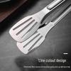 304 Stainless Steel Kitchen Tongs: Thickened Barbecue, Bread, and Steak Tongs