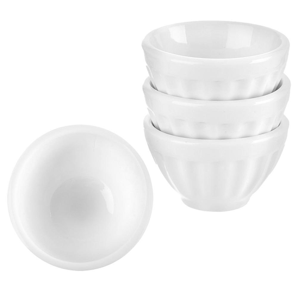 4x Naczynie Zapiekania Żaroodporne Miska Miseczka Kokilka Ceramiczna 40 ml