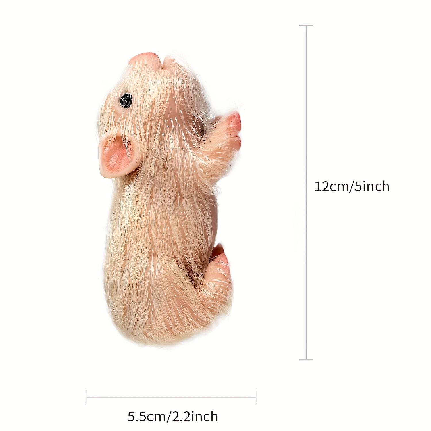 

1 шт. 4,72 дюйма милая кукла всего тела Мягкая твердая силиконовая кукла реборн реалистичные куклы Рождественский подарок