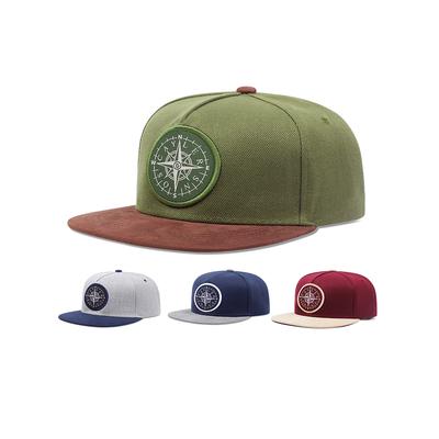 2024 Men's Fashion Compass Button Duck Tongue Hat Outdoor Sports Duck Tongue Hat Embroidered Women's Baseball Sun Hat