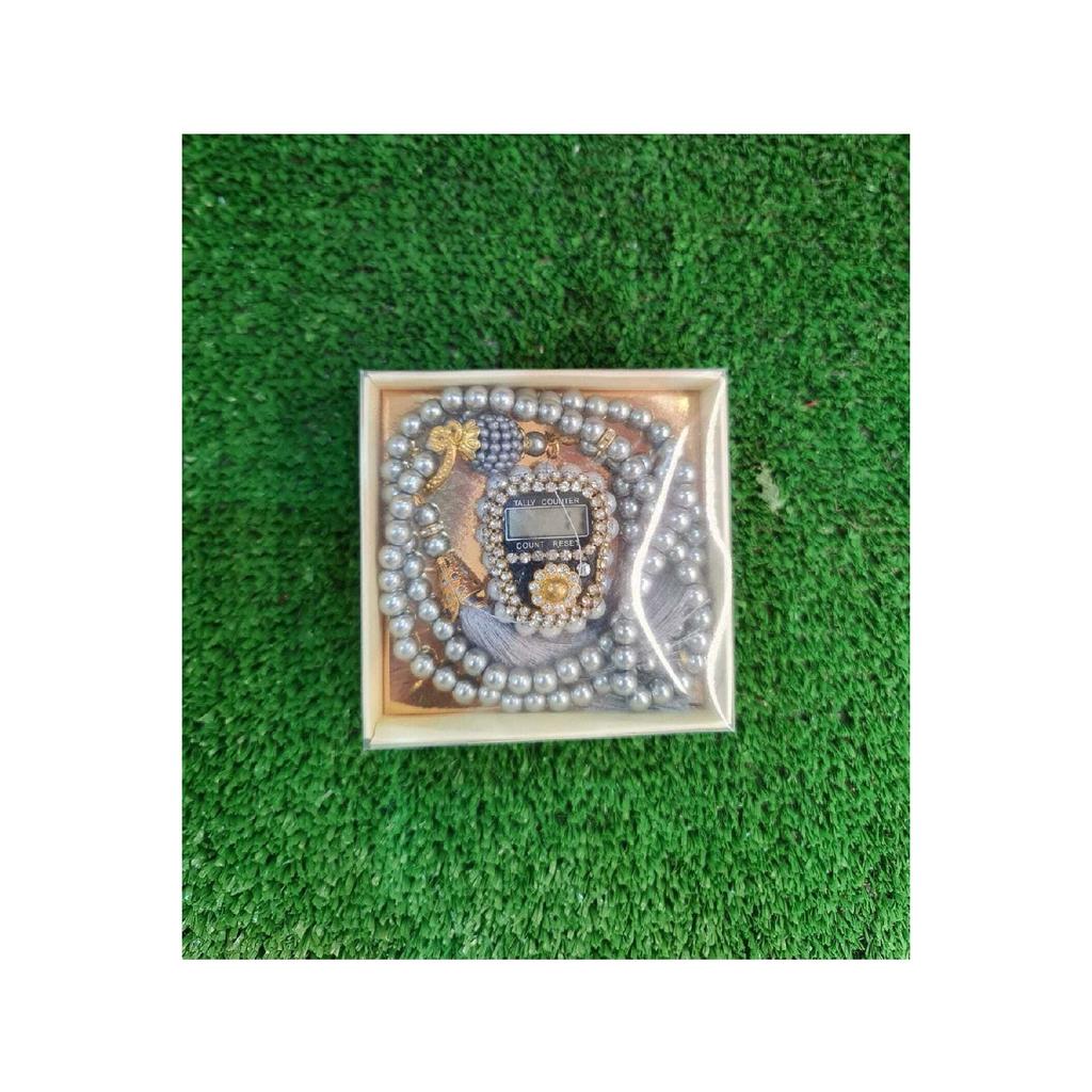 Geschenkset mit Steingesängen und Gebetsperlen im Karton