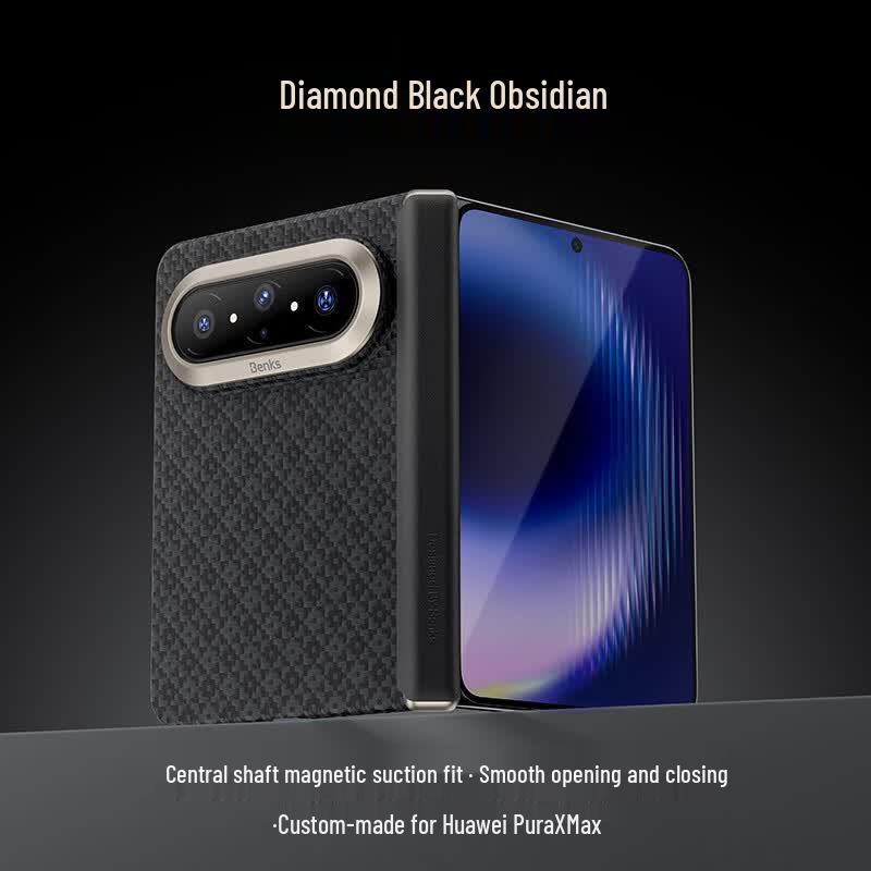 Benks Kevlar Magnetic Hinge Phone Case for Huawei Pura X Max Pura X Max