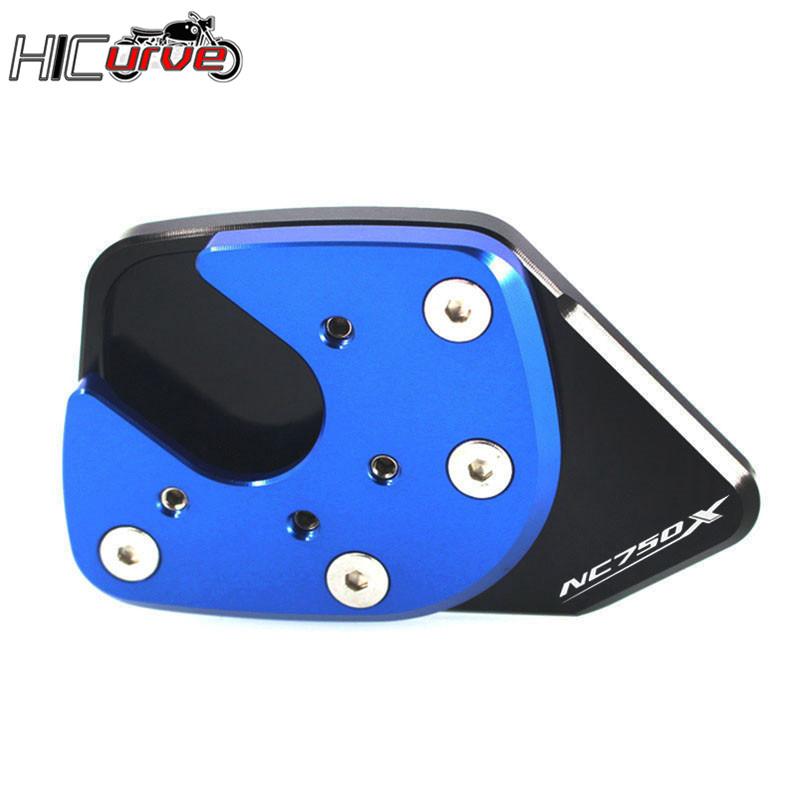 Motorcycle Kickstand Foot Side Stand Extension Enlarger Pad Support Plate For HONDA NC750X NC 750X NC750 X 2017-2020 2019