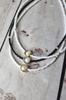 Handmade Beaded Choker with White Pearl