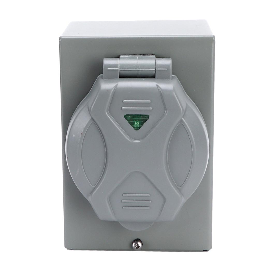 50A Generator Power Inlet Box 12500W 125/250V Weatherproof NEMA 3R Generators Plug for Outdoor Use