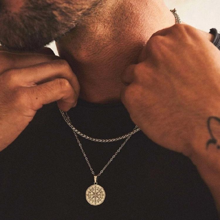 Men Neckchain Waterproof Pendant Choker Chain Punk Style Male Collar Chains Gift