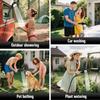 Portable Camping Shower with 6000mAh Gallon Folding Filtered Shower for Car Bathing Outdoor Camping Shower Pump Battery, 5.3 Bucket, Head, Hiking/RV,