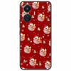 Christmas Case For Vivo T1 44W Soft Silicone Back Cover for Vivo T1 4G Snapdragon 680 Phone Case Cartoon V2153 VivoT1 4G Funda