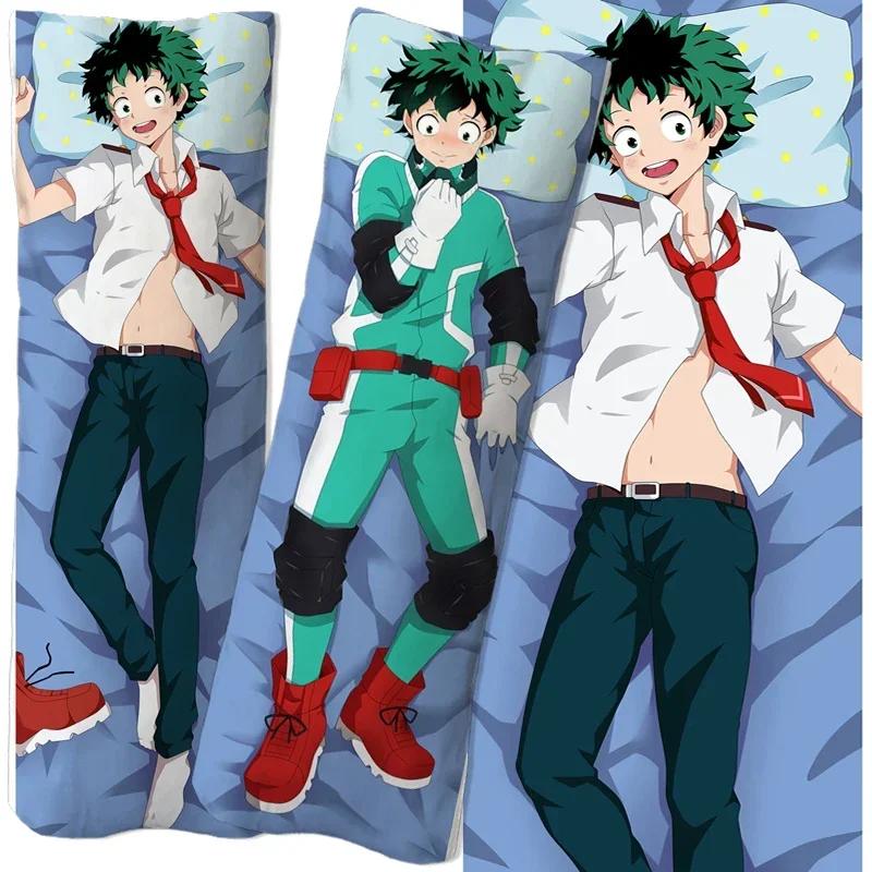Anime My Hero Academia Bakugou Katsuki Dakimakura Povlak na polštář Polštářová povlaka Objímací povlak na polštář na tělo Hra Otaku Povlak na polštář