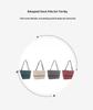 2026 Women's Polka Dot Cotton Linen Tote Bag - Large Capacity, Versatile Shoulder Handbag