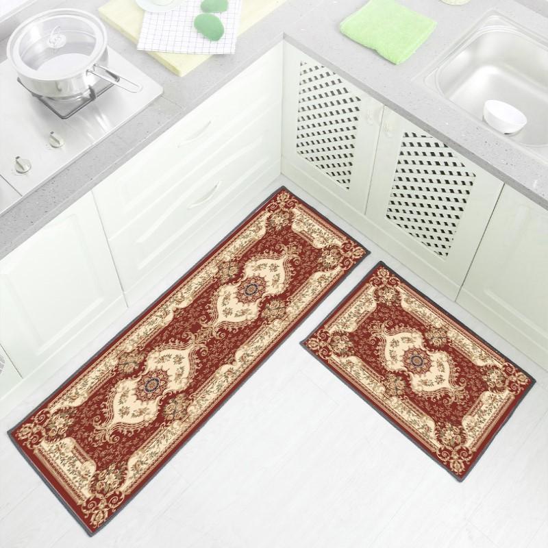 Kitchen Floor Mat Door Mat Long Strip Household Oil Proof Foot Mat Bedroom Entrance Bathroom Non Slip Mat
