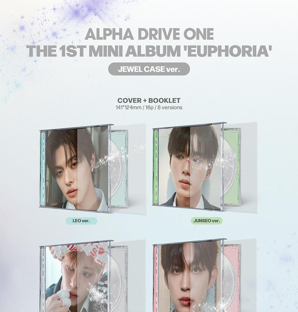 ALPHA DRIVE ONE (ALD1) [EUPHORIA] 1st MINI ALBUM (JEWEL CASE VER.)