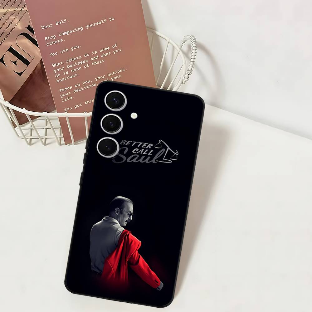 B-Better Call Saul Phone Case For Samsung S 24 Fe 25 Ultra Plus 20 Lite 21 30 22 23 24 22 Ultra 5G Fundas