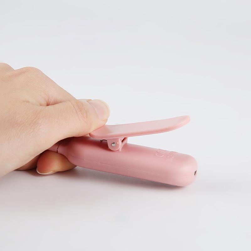 Portable Mini LED Book Night 3 Light Color Adjustable Brightness Clip-On Study Reading Lamp For Travel Bedroom Reading