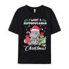 I Want A Hippopotamus For Christmas Hippo Christmas Pajamas T-Shirt Male Brand New T Shirt All  Top T-Shirts