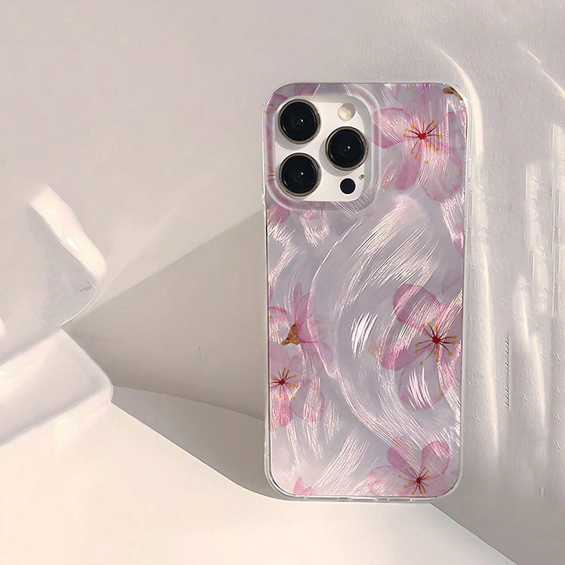 Floral Pattern Phone Case For Samsung S25 5G Case Galaxy S24 Ultra S23 Plus S22 S21 FE A56 A36 A16 A55 A54 A53 A35 A34 A33 Cover
