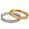 Exquisite European and American Gold-Plated Titanium Steel Women's Bracelet