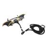Adjustable Bearded Dragon Harness Set Lizard Leash with Wing 3pcs Vest for Reptiles Small Animals Halloween Costume