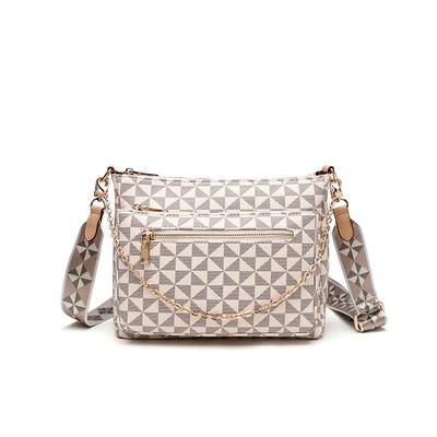 Printed Retro Simple Waist Bag Crossbody Shoulder Bag New Autumn and Winter Neutral Bag Commuting