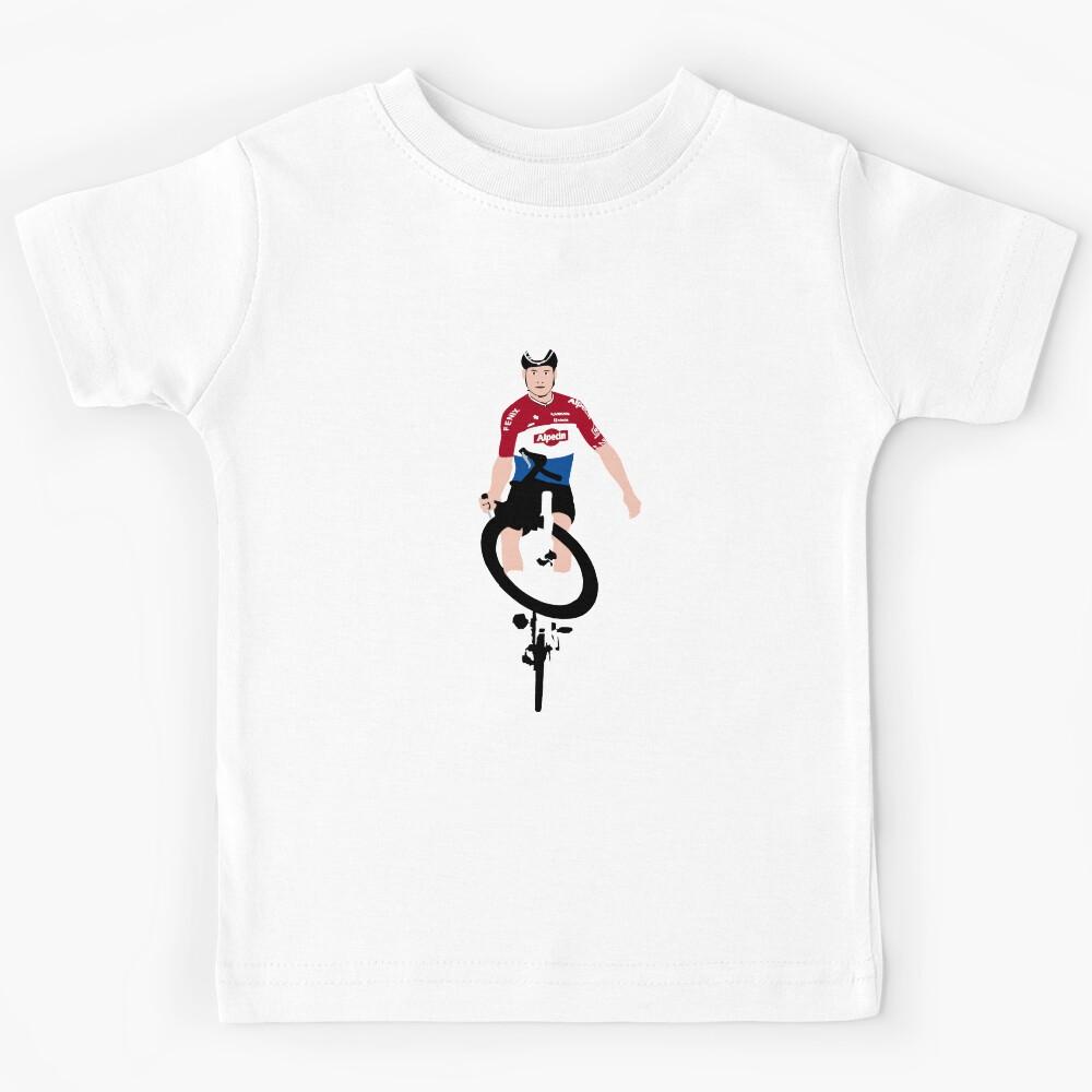 Mathieu Van Der Poel Cyclist Kids T-Shirt 140
