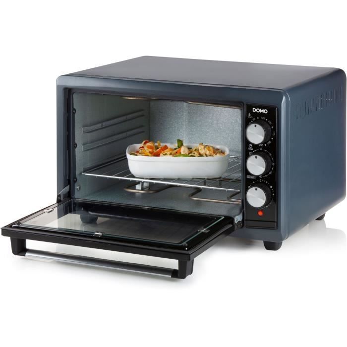 Mini Convection Oven - DOMO DO518GO - 38 L - Black - 1300 W - 90 Min Timer