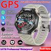 GPS Smart Watch ChatGPT AI 5ATM Waterproof Bluetooth Call Built-in Compass Altimeter Barometric Sport Watch with LED Flashlight