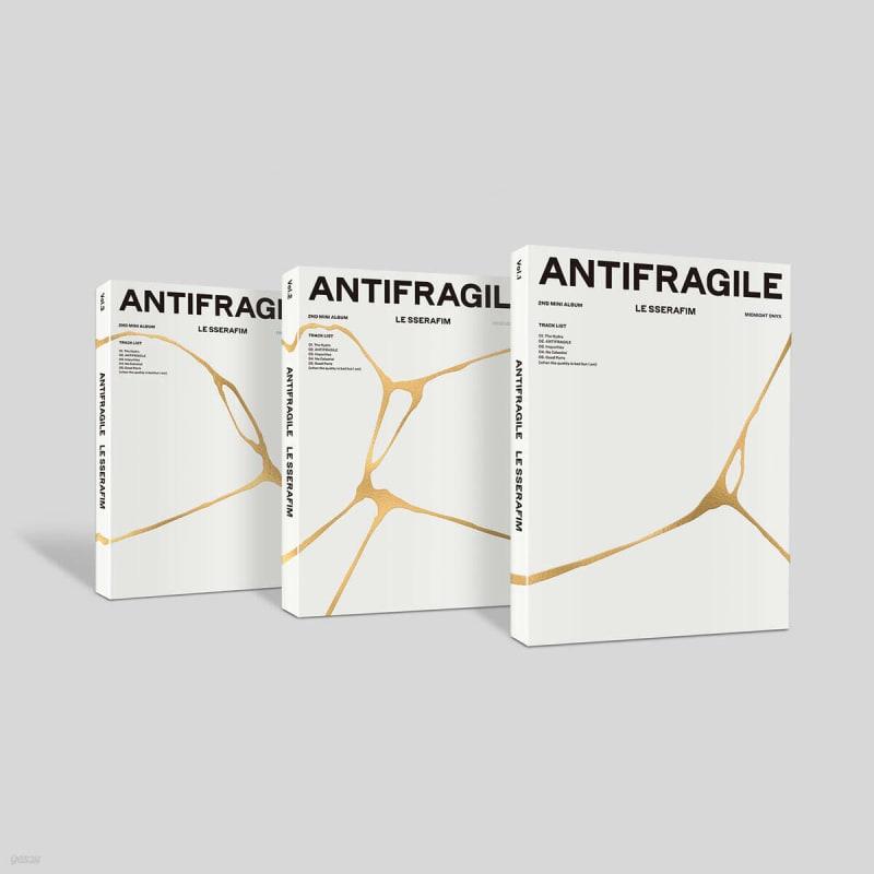 

LE SSERAFIM - 2nd Mini Album ‘ANTIFRAGILE’ [1 out of 3 versions randomly sent]