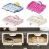 Rotatable Suction Cup Soap Dish Wall-Mounted Multifunctional Drain Soap Holder Box Multi-color Save Space Sponge Soap Box