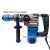 High-Power Multi-Function Electric Drill: Impact, Hammer & Pick for Concrete