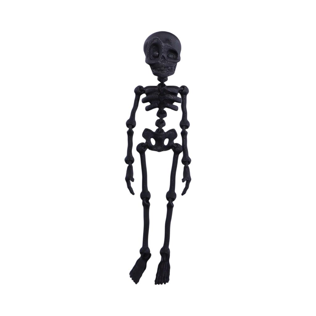 Esqueleto Humano Impresso em 3D Articulação Móvel Brinquedo de Halloween Infantil Ímã de Geladeira Criativo