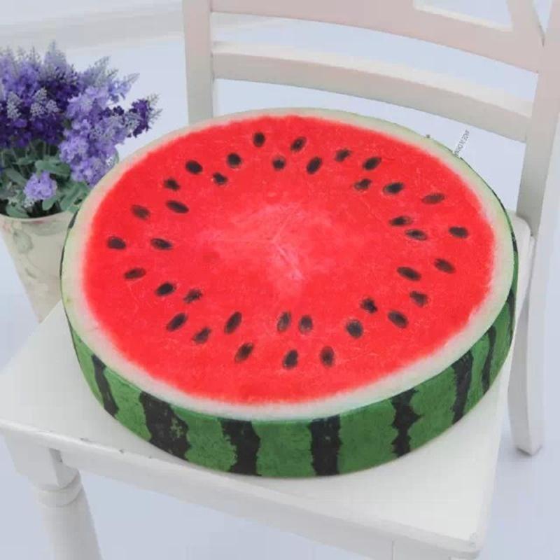 New New Individuality Creative 3d Fruit Cushion Cushion Pillow Stuffed Birthday Girl Kiwi Sofa Pillows On Children's Day