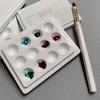 Nail Art Palette Makeup Mixing Palette Manicure Drawing Tray for Nail Design