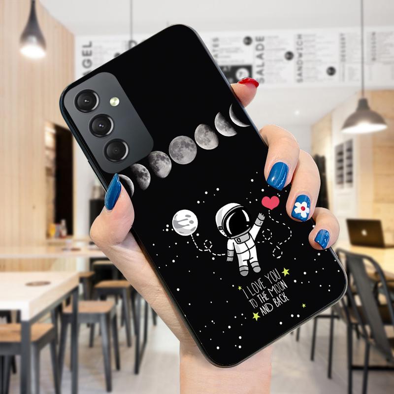 Malowany wzór etui na telefon, odporny na wstrząsy miękki silikonowy futerał ochronny na telefon TPU do etui Samsung