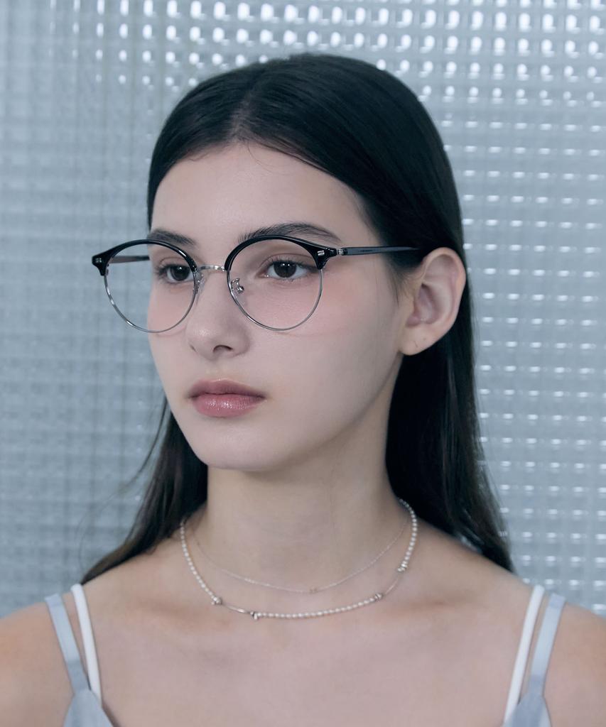 Oateu Duras Glasses [Black Silver]
