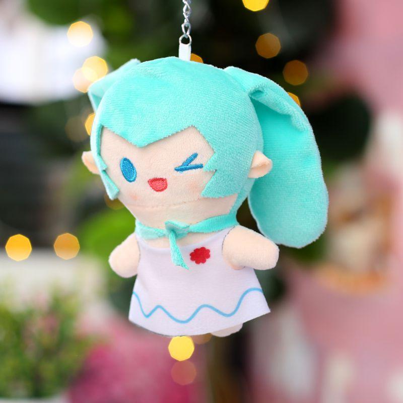 Cute Cute Hatsune Miku Mart Doll Pendant Plush Toy Cartoon Doll Bag Hanging Keychain