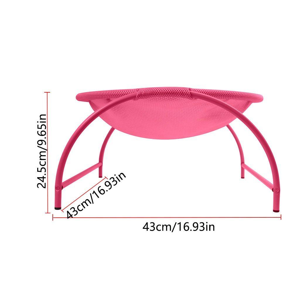 Detachable Elevated Cat Hammock With Stand Pet Sleeping Nest Universal Cat Standing Bed  Winter