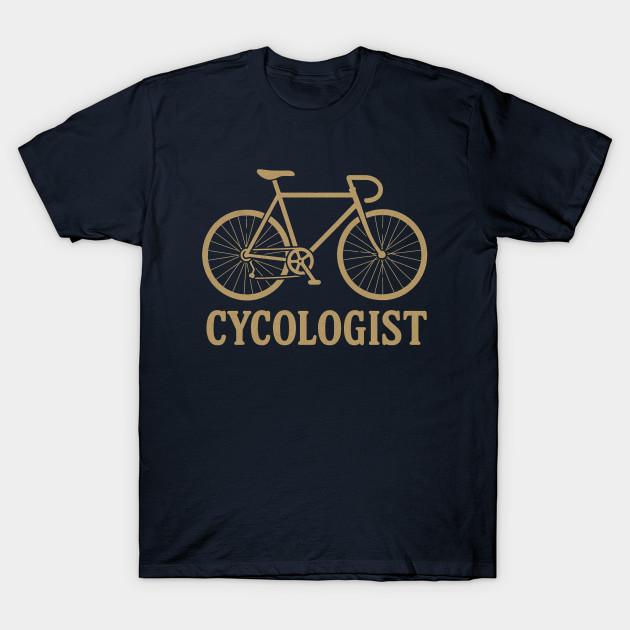 Men Black Print T-shirt Retro-Cycologist-Vintage-Cycling No-Cut Transfer Paper Print Cotton Tshirt 2XL тёмно-синий