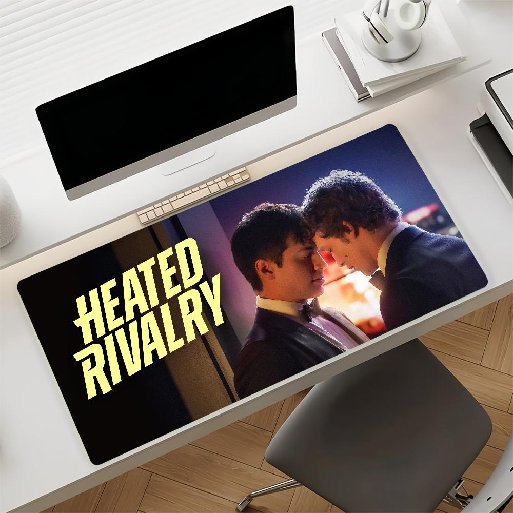 TV H-Heated Rivalry Mouse Pad Non-slip Rubber Gamer Balance Computer Mat Decoracion Deskmat Laptop Office Large