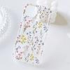 Flower Branch Soft Case For iPhone 13 11 12 14 15 Pro Max 7 8 Plus SE   X XR XS Anti-drop Airbag Shockproof Phone Cover