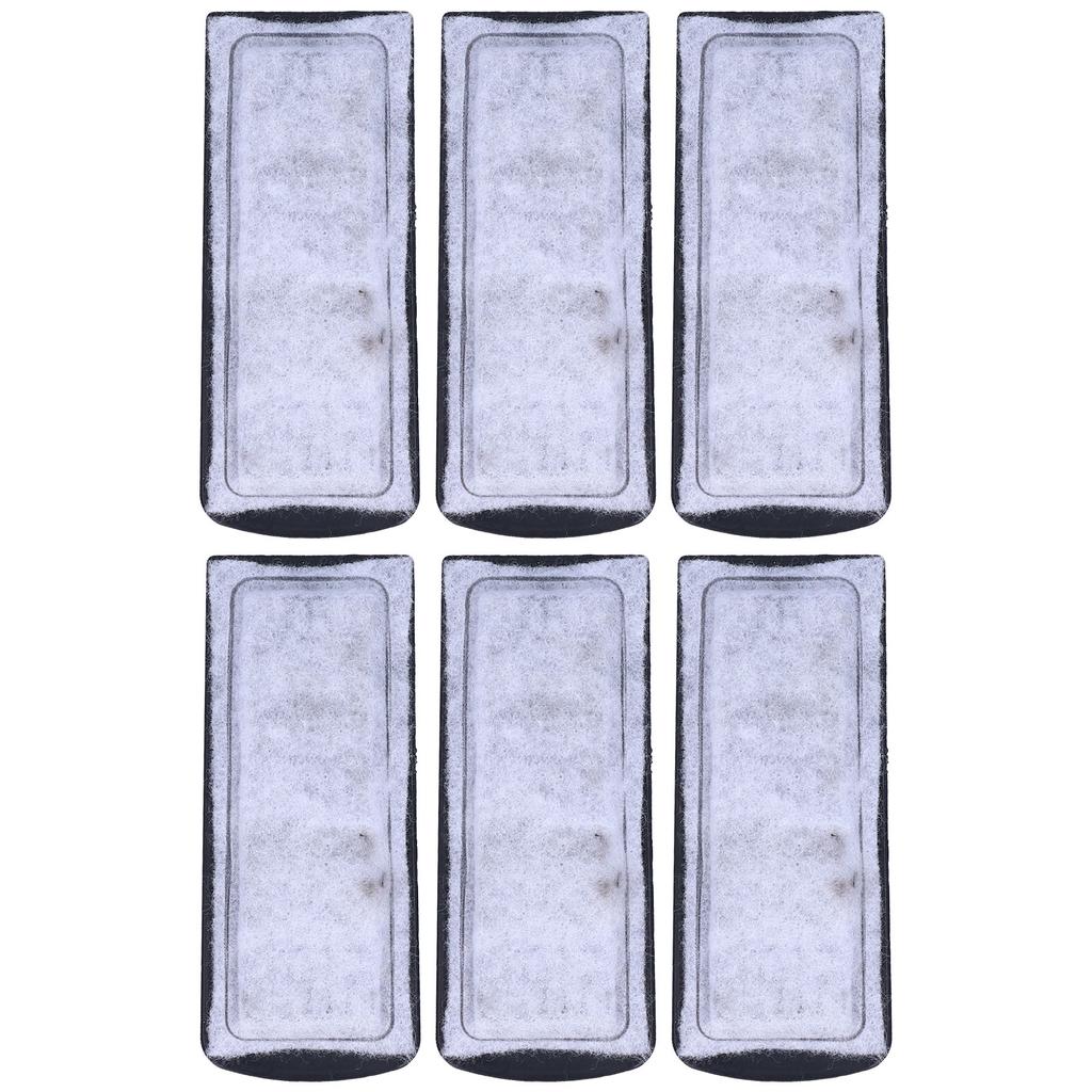 6Pcs Aquarium Filter Cotton Replacement WallMounted Filter Accessory for Fish Tanks