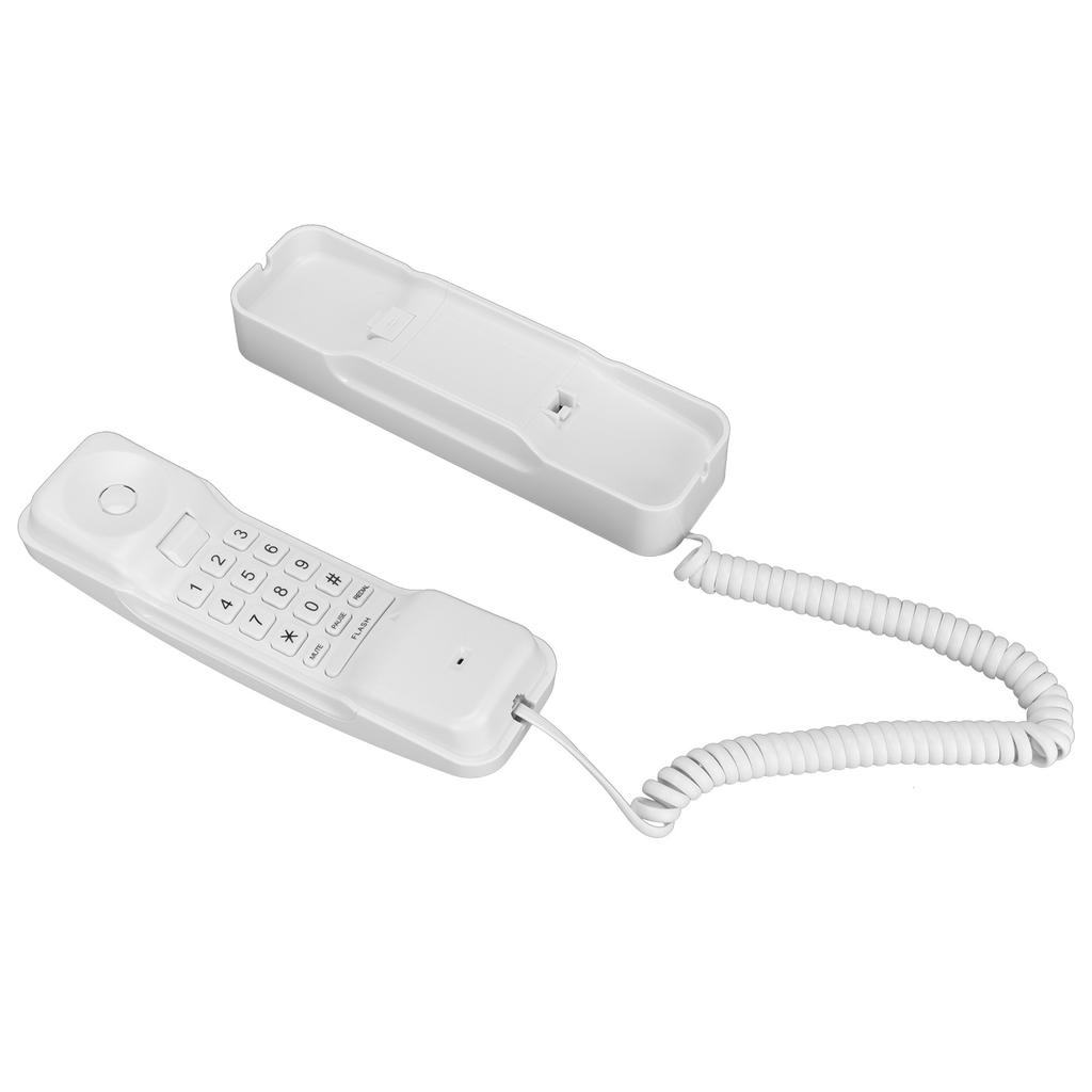 Corded Phone Wall Mountable 1 Handset Corded Telephone for Home Business Hotel Guest Room