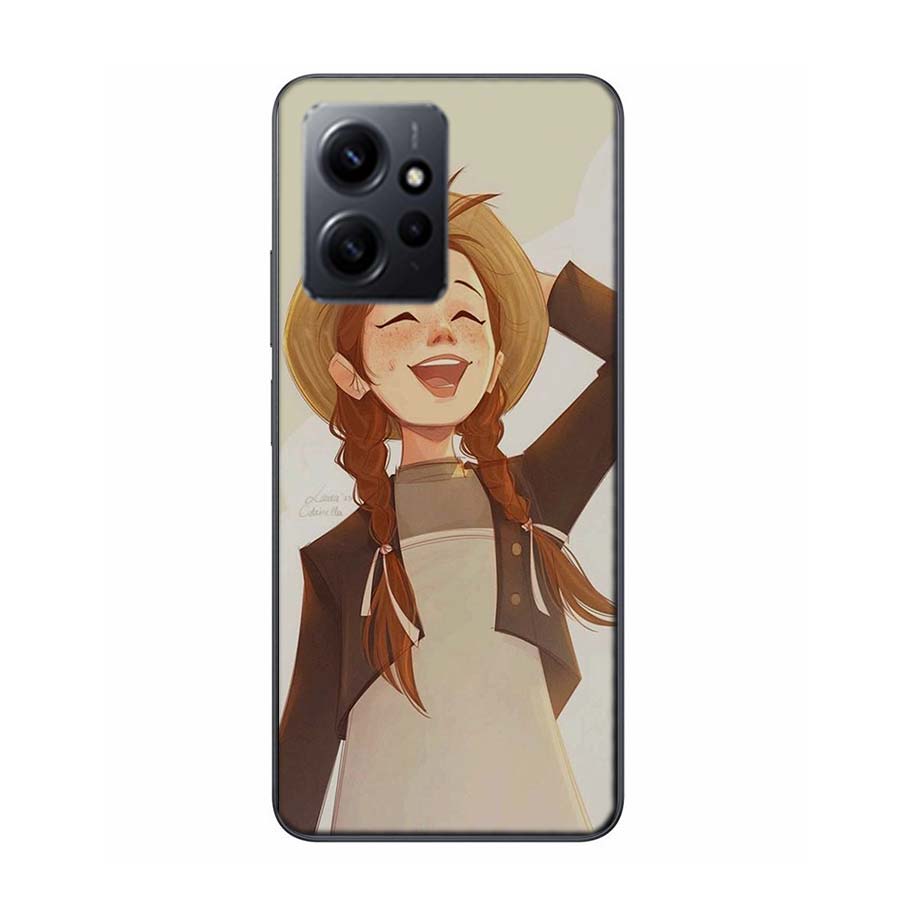 A-Anne of Green Gables Anne Shirley Phone Case For Redmi Note 14 15 Pro 5G 13 12 Pro Plus 11 11T 11E 11S 10 Pro 10S 9 9S Cover C