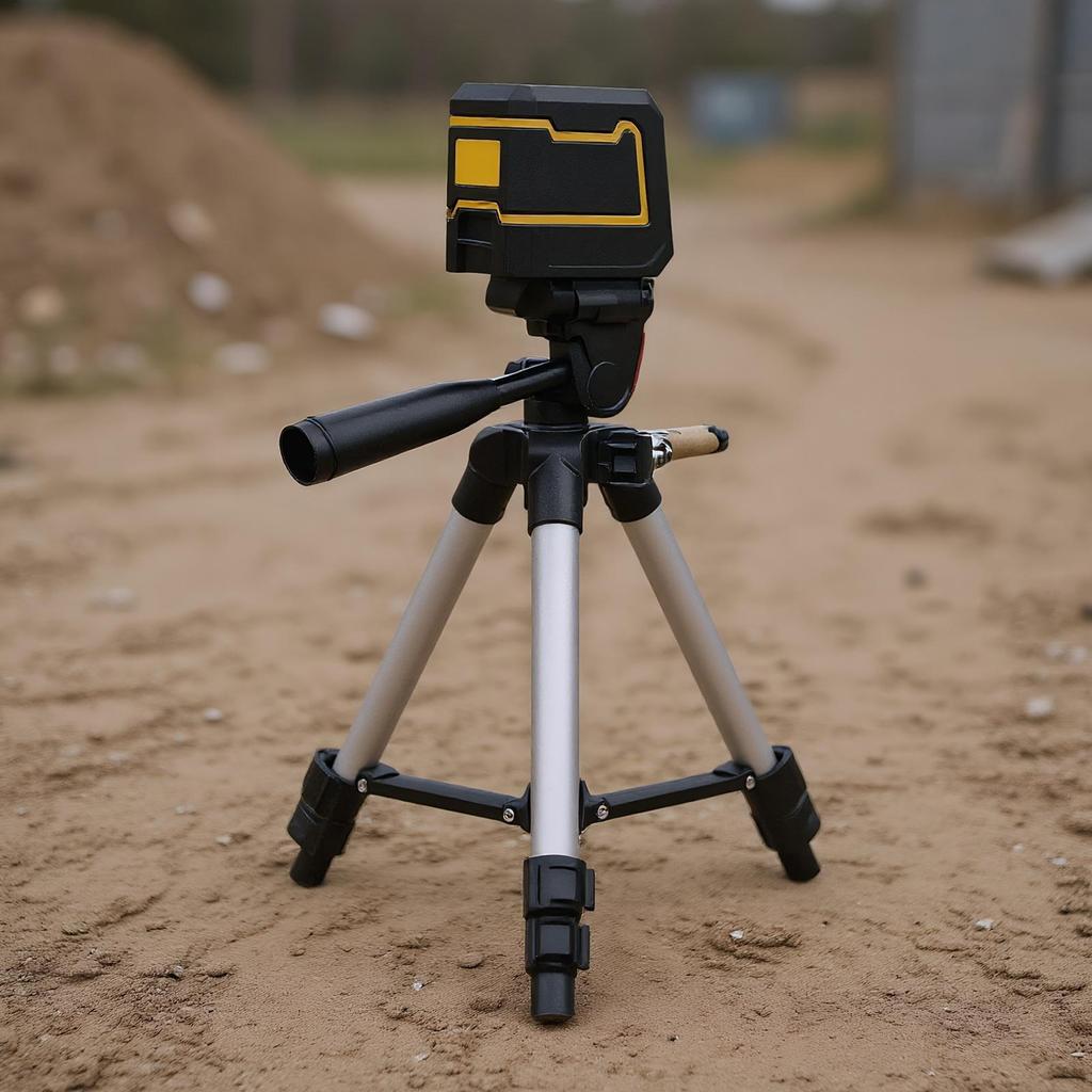 Cross Line Level Tripod Cross Line Leveling For Construction Quick Setup Kit Alignment Leveler Gadget For Installation Outdoor