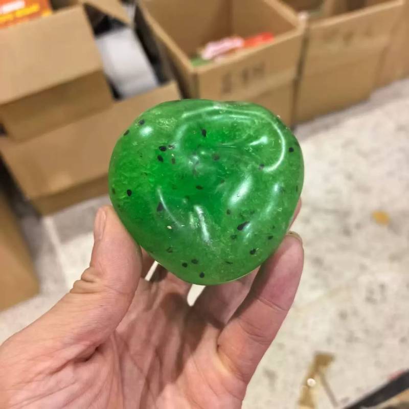 Tpr Watermelon Ice Cream Stress Relief Ball With Sensory Grip For Kids And Teens