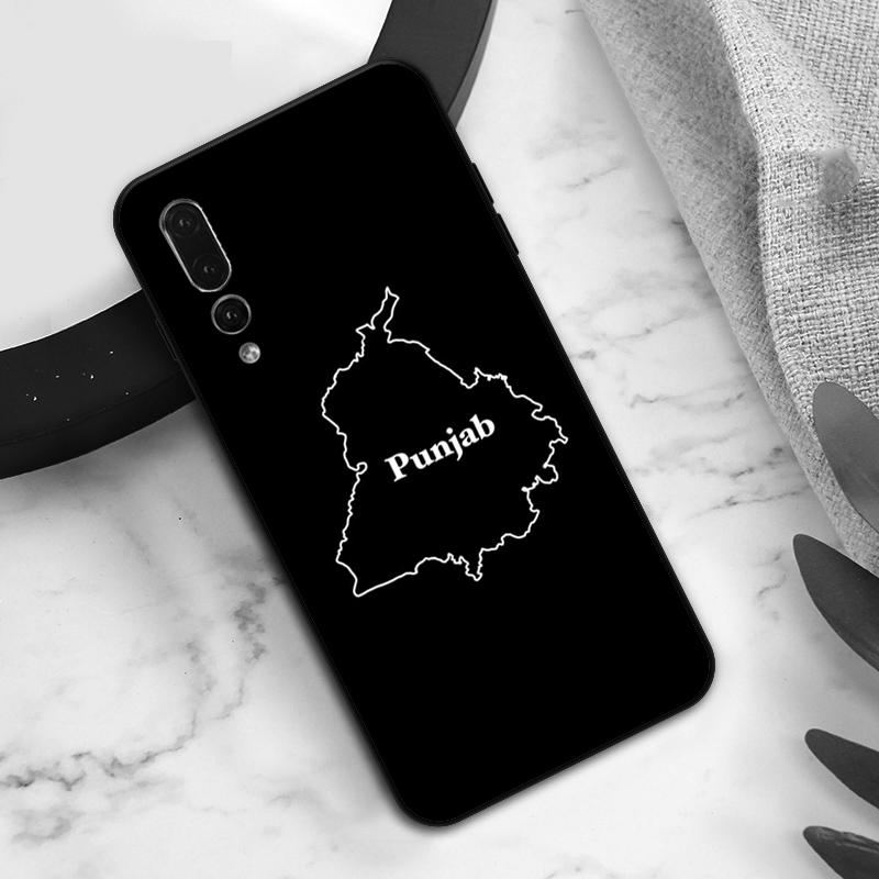 Punjab Map Case For Huawei Nova Y73 Y72 Y70 Y90 Y60 Y61 Y91 12s 12i 11i 8i 9 10 SE P40 Lite P60 P30 Pro