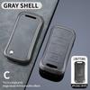 Leather Zinc Alloy Car Key Case Cover Shell Fob for Porsche Cayenne GTS Panamera Carrera GT3 Car Interior Keychain Accessories